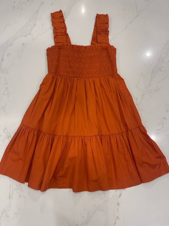 Abercrombie & Fitch Dresses & Skirts - Worn Once! Abercrombie & Fitch Women’s Ruffled Strap Tiered Dress -Burnt Orange